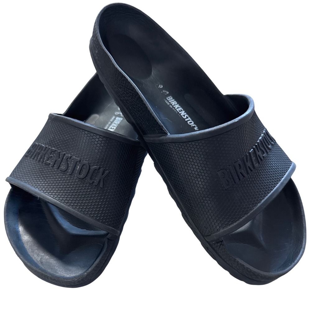 Birkenstock Gizeh EVA Black Slide Sandals Women's Size 39 ladies 9